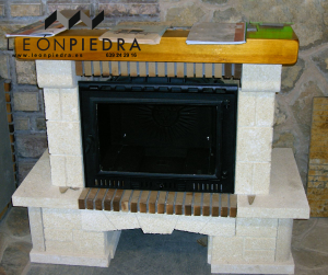 Chimenea en arenisca