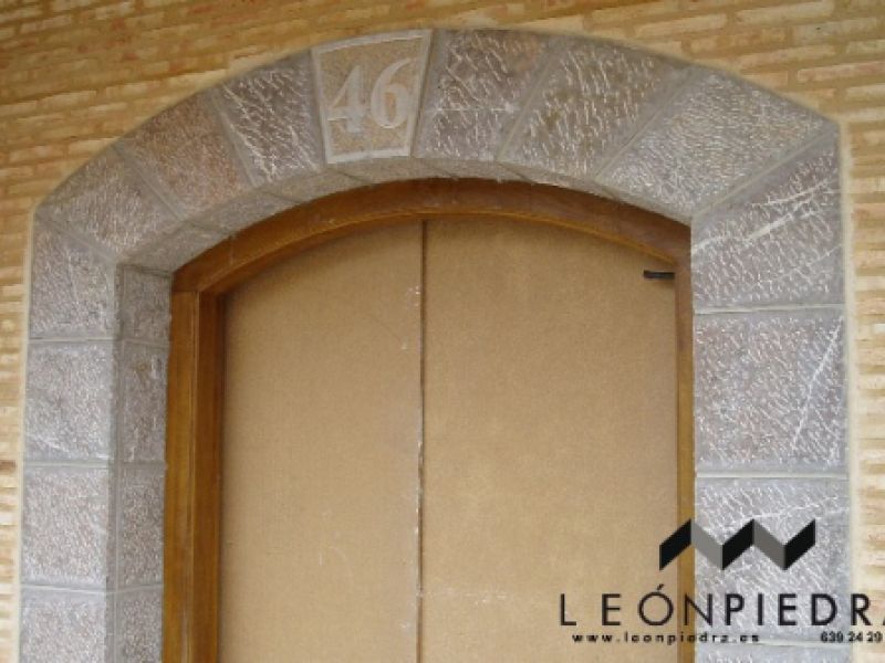 Arco entrada vivienda