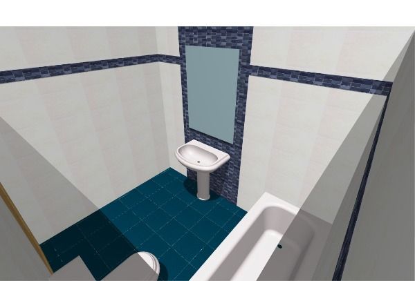 Diseño baño 3d