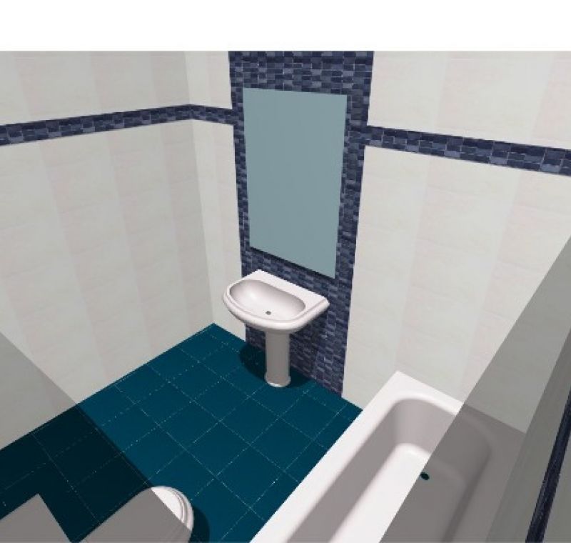 Diseño baño 3d